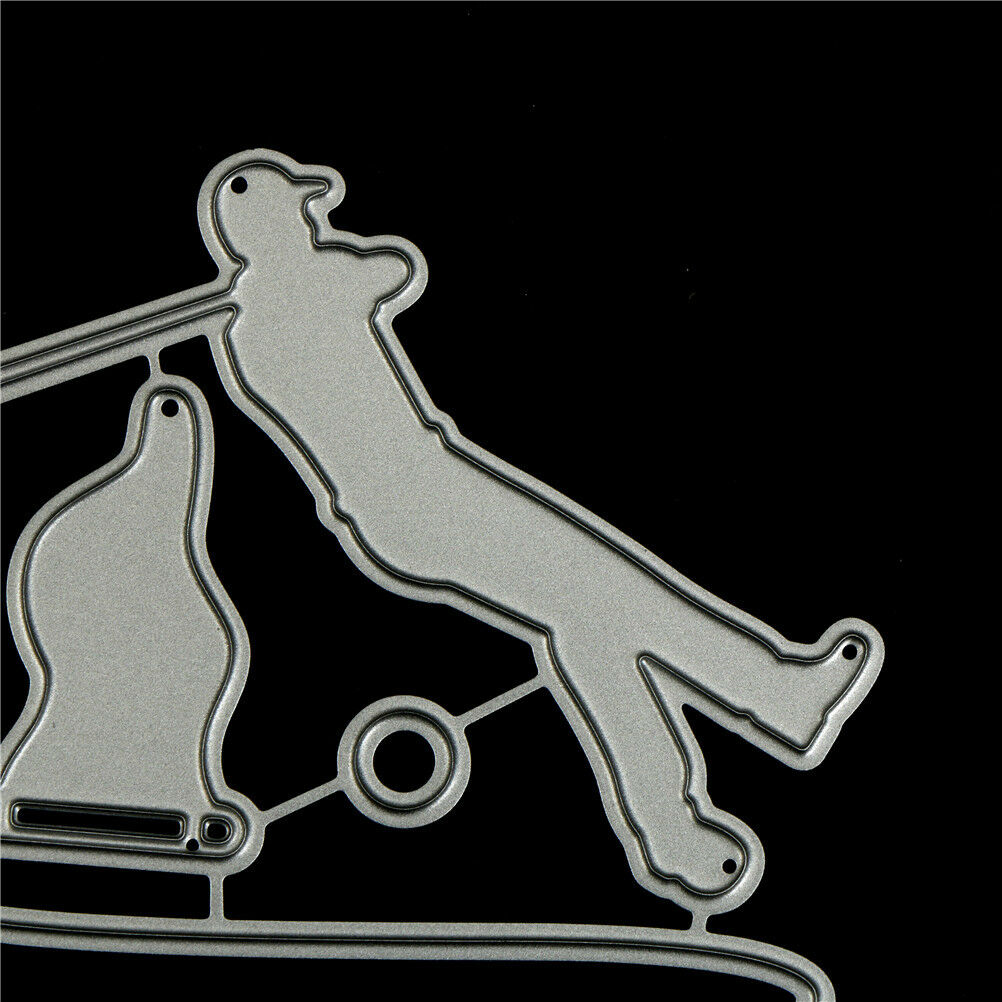 Golf Course Design Metal Cutting Dies For DIY Scrapbooking Album Card.l8