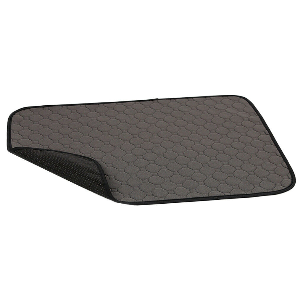 Washable Pet Dog Pee Pad Dog Training Obedience Pee Pad For Cat Dog Black-S