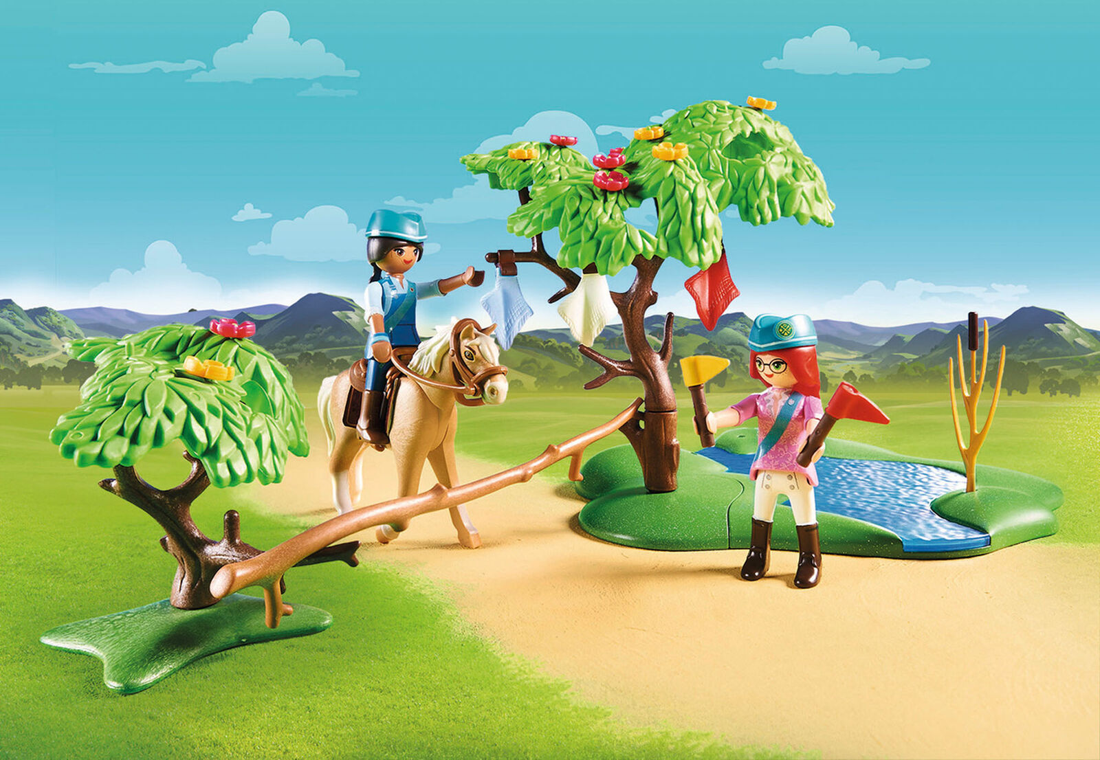 70330 Playmobil DreamWorks SpiritÂ© River Challenge Suitable for ages 4 years and