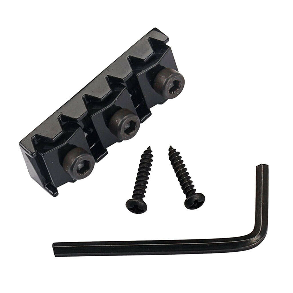 42mm Zinc Alloy Guitar Lock Nut Chain Lock Parts