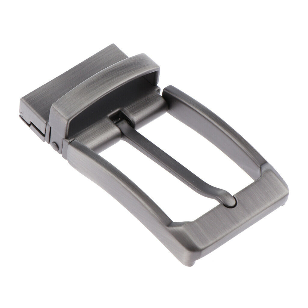 Reversible Single Prong Rectangular Belt Buckle Metal Pin Buckle Replacement