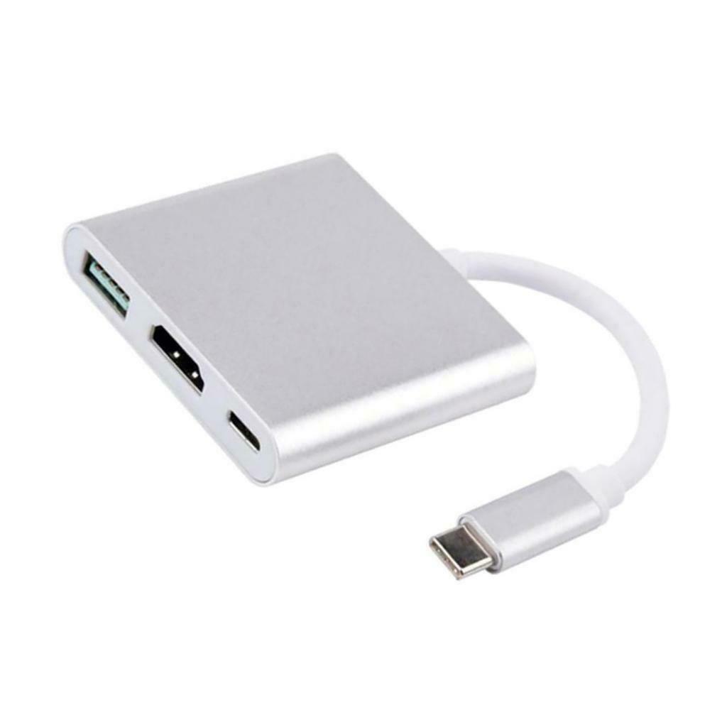USB Type C Hub to VGA Adapter USB 3.0 Type-c Port Laptop Hub Power Converter