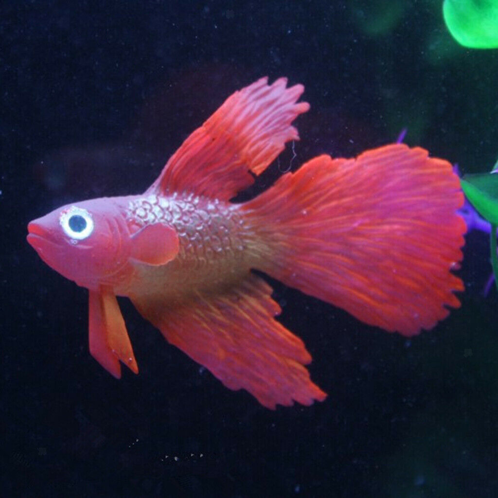 2x Realistic Silicone Aquarium For Aquarium Fish Tank