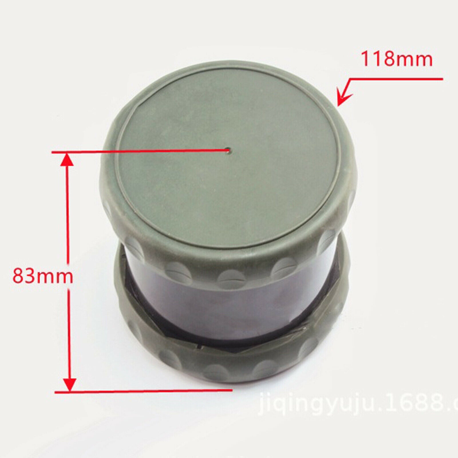 Portable Boilie Bait Crusher Groundbait Grinder Crushing Box Fodder Tool
