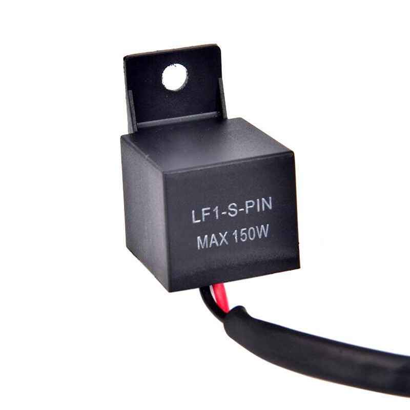 2 Pin 12V LED Turn Light Flasher Motorcycles Blinker Relay Signal Rate Co.l8