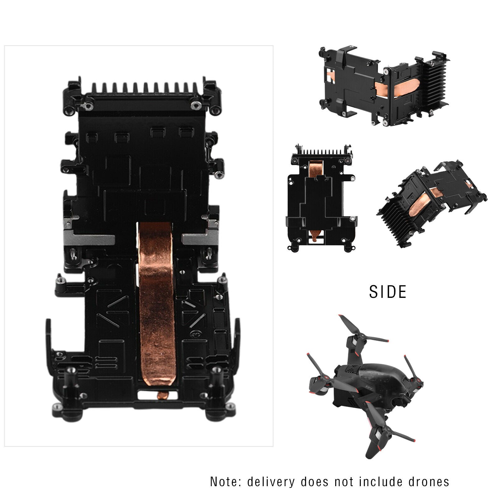 Aircraft Cooling Board Replacement Fit for DJI FPV RC Drone Repairing Parts