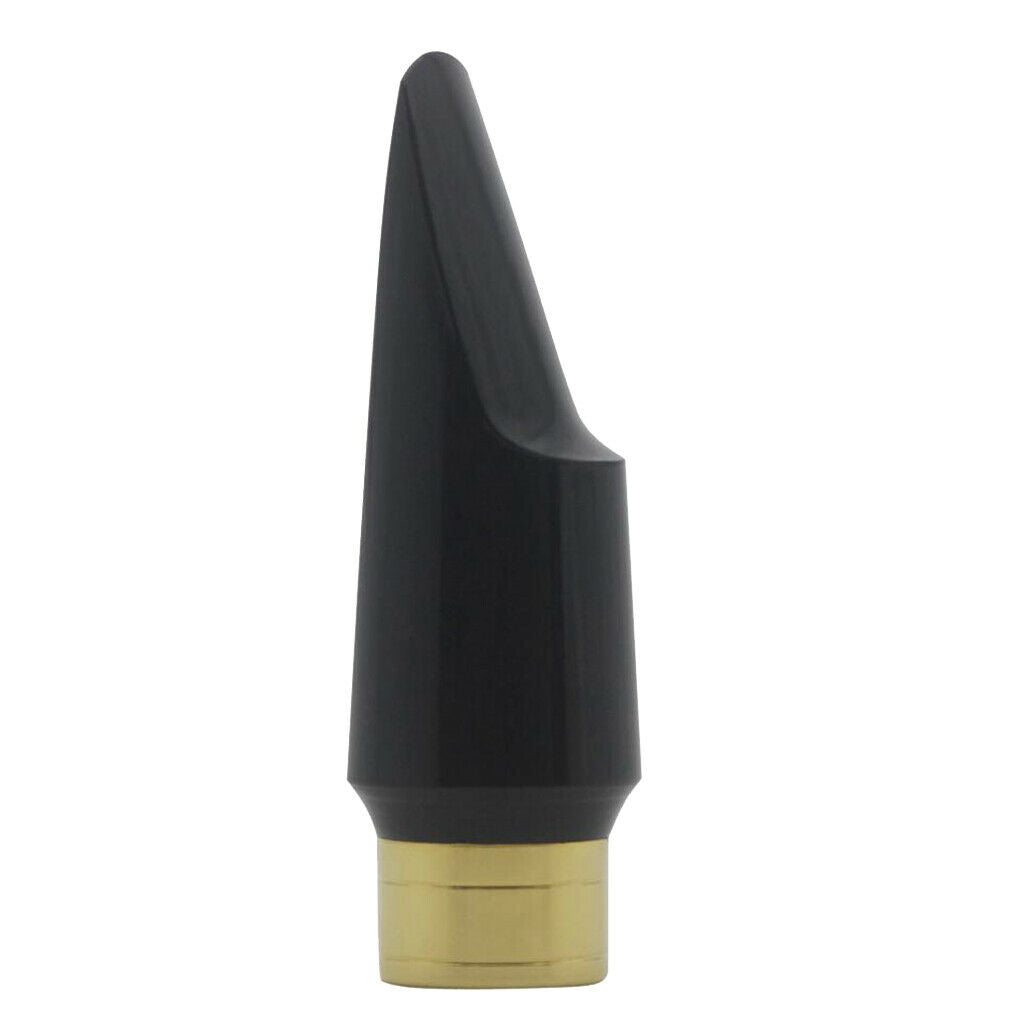 ABS Alto Saxophone Mouthpiece, Metal Neck for Saxophonist Beginners Adults