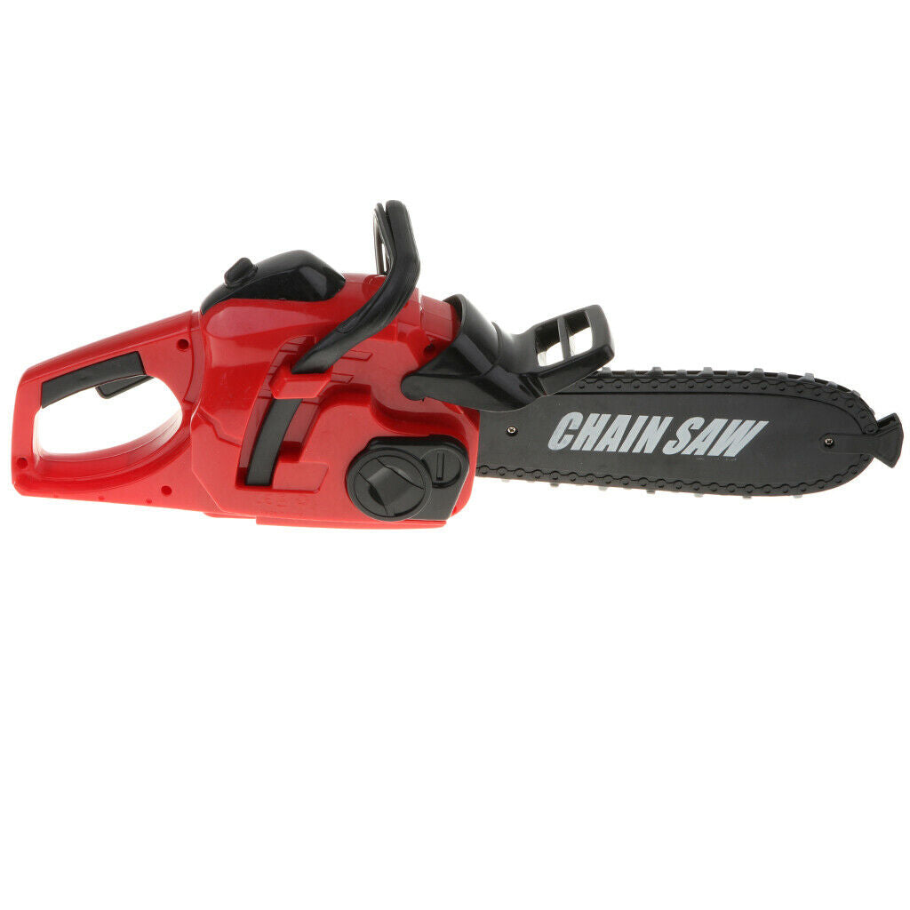 Rotating Chainsaw Power Tool w/ Realistic Sounds Yardwork Boys Toys Gift