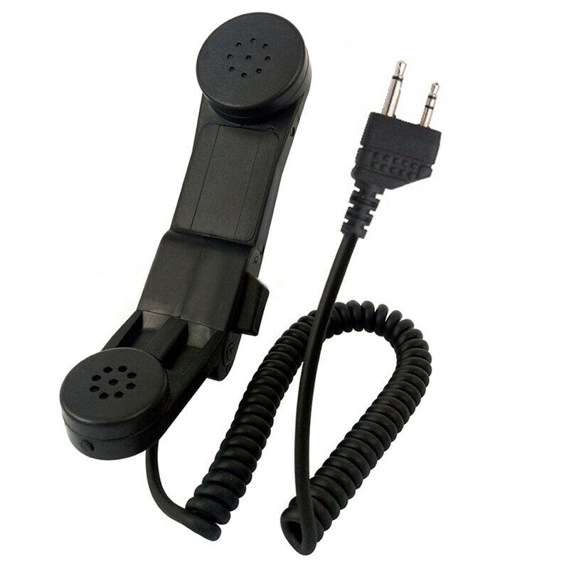 H250 Military Handheld Speaker Shoulder Microphone PTT for Radio Walkie Talkie