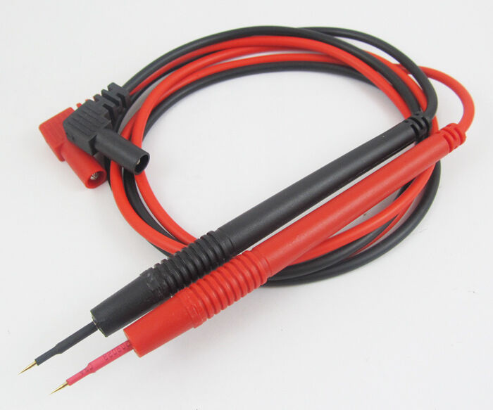 2 Pairs SMD Multimeter Meter Test Leads Cable Probe Copper Sharp Needle For DMMS