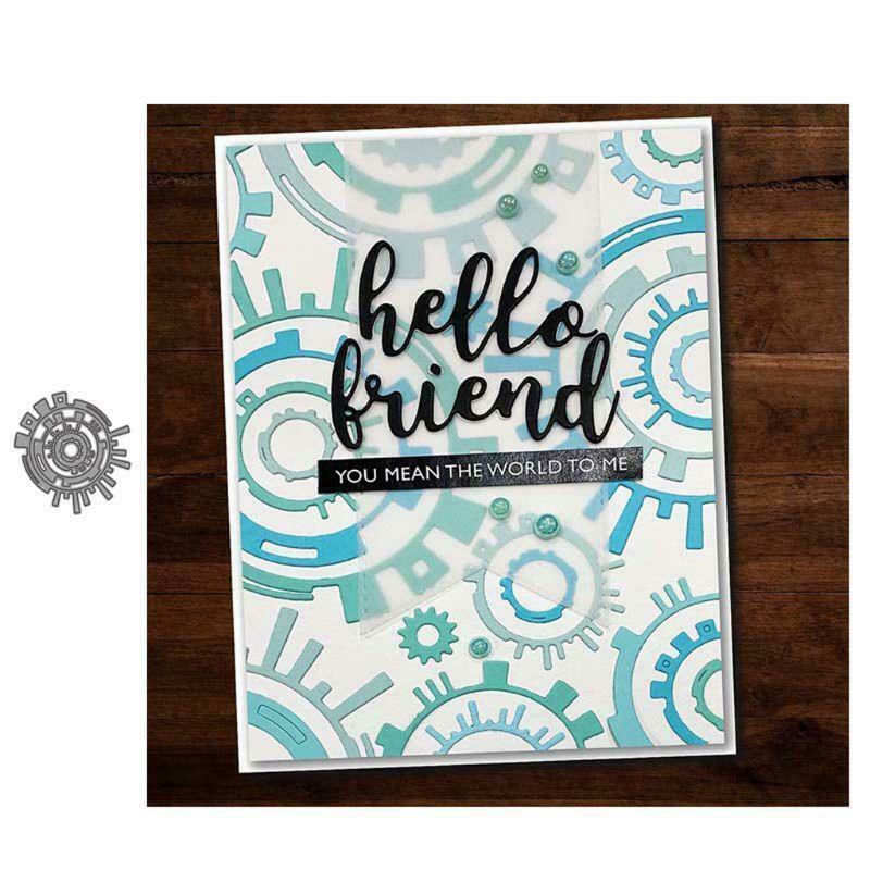 sphere Metal Cutting Dies DIY Scrapbooking Paper Stamping Die Paper Decor Album