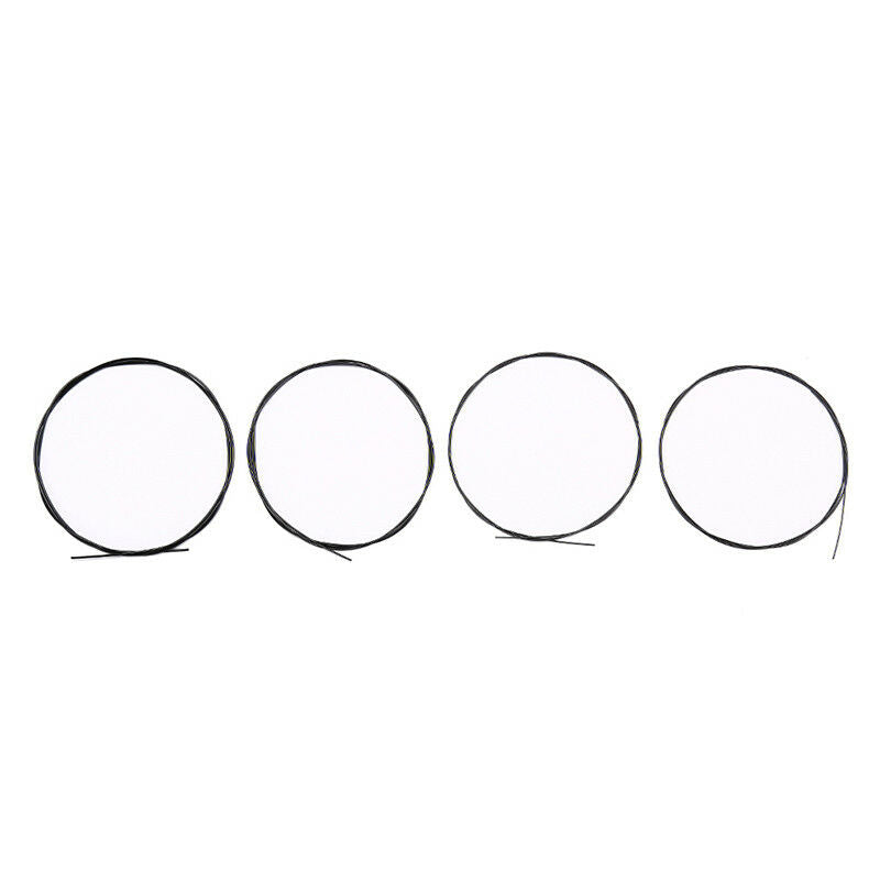4pcs U101 ukulele strings nylon ukulele replacement strings nylon black stri XC