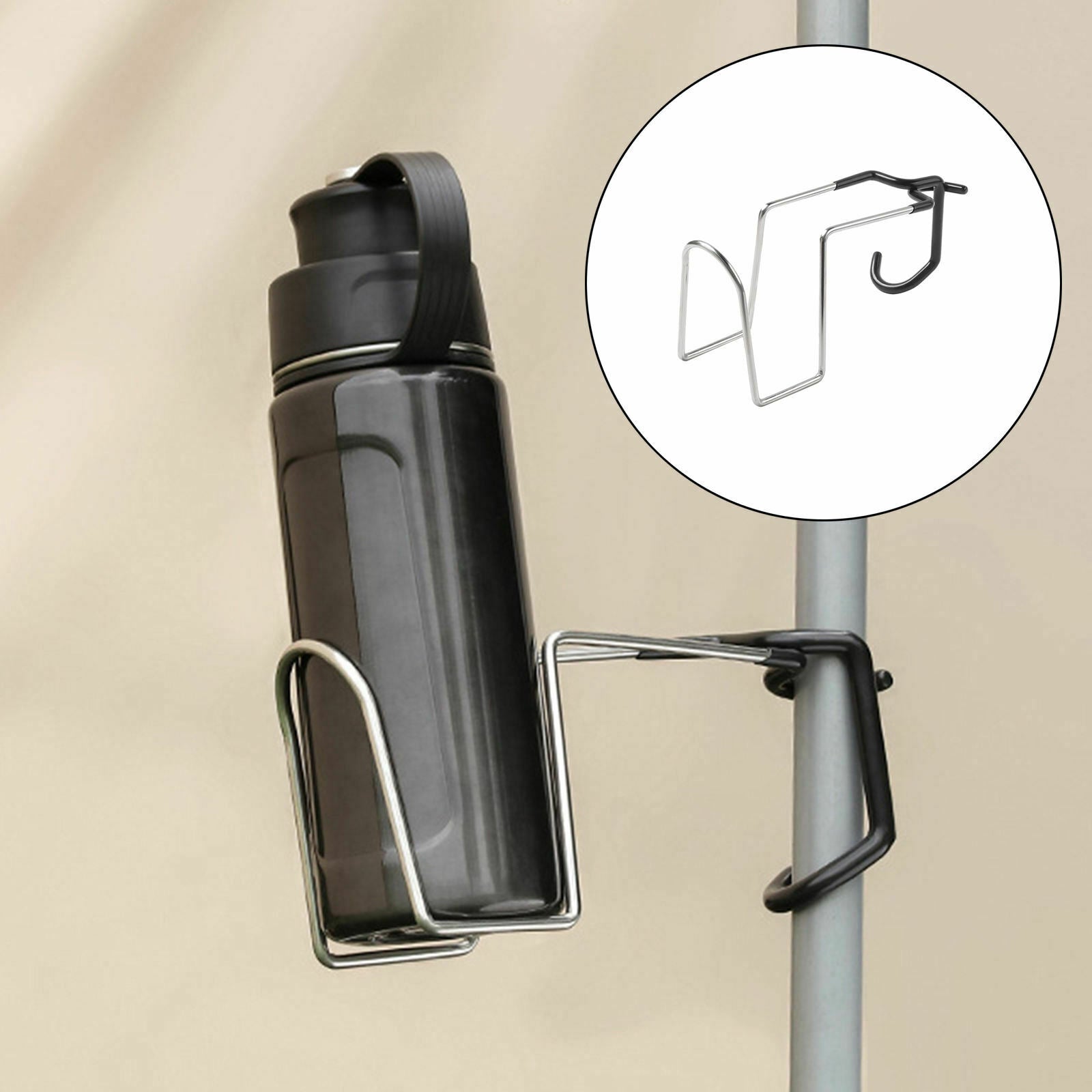 Night Fishing Lantern Water Cup Holder Tent Light Pole Hook for Picnic