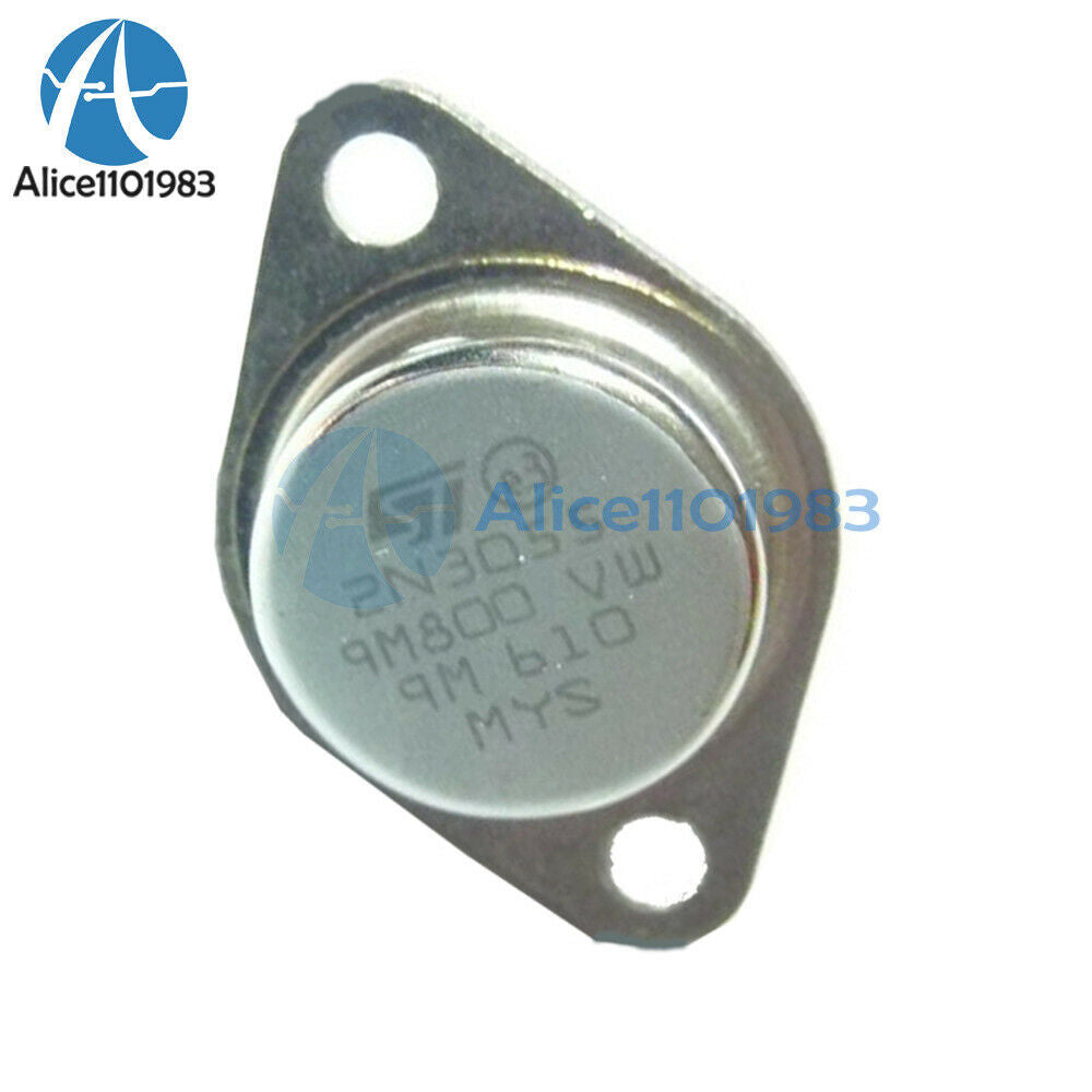 5PCS TRANSISTOR ST TO-3 2N3055 NPN AF Amp Audio Power Transistor 15A / 60V
