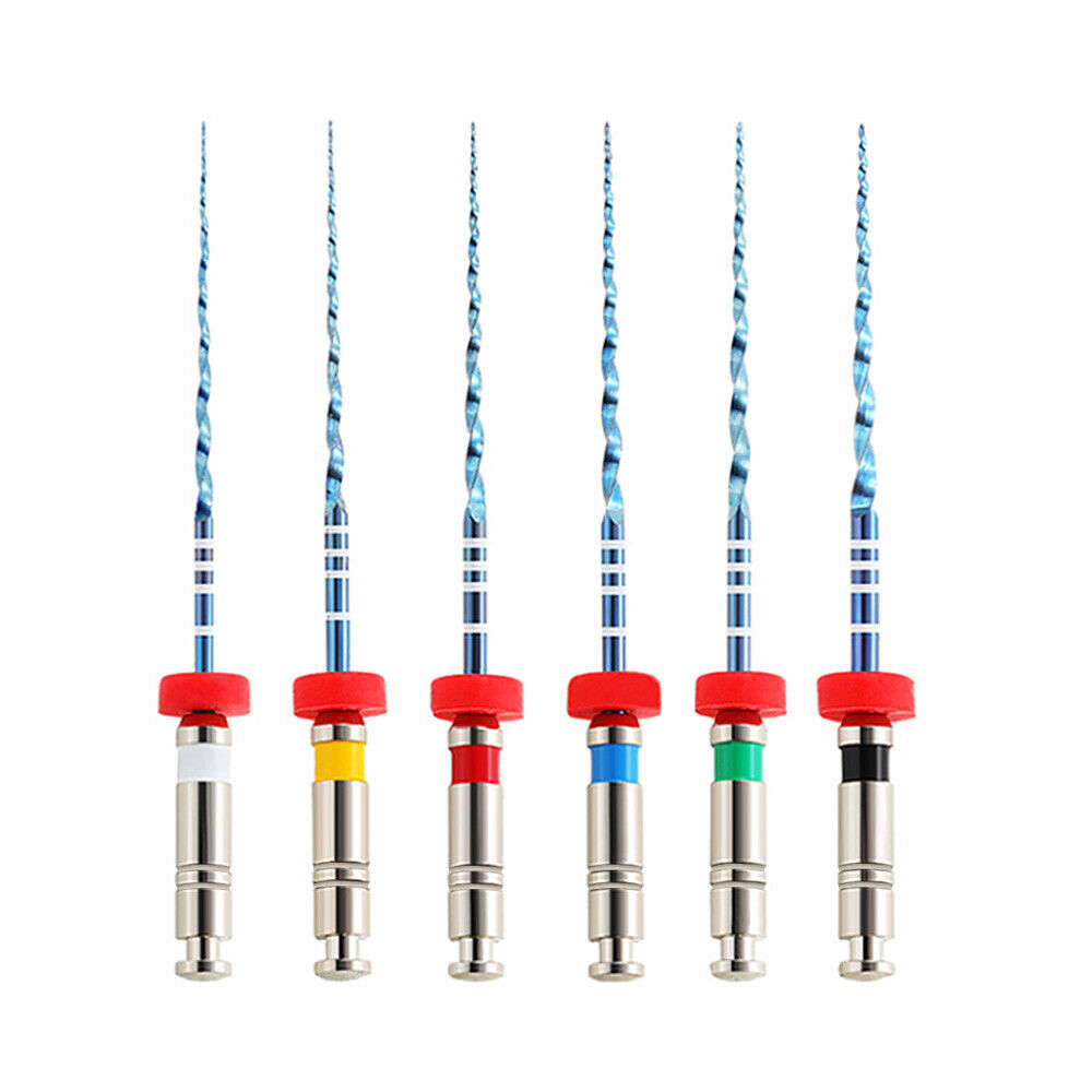 5 X Dental Endo Niti File Blue Rotary File Engine Use Root Canal File 04 # 25mm