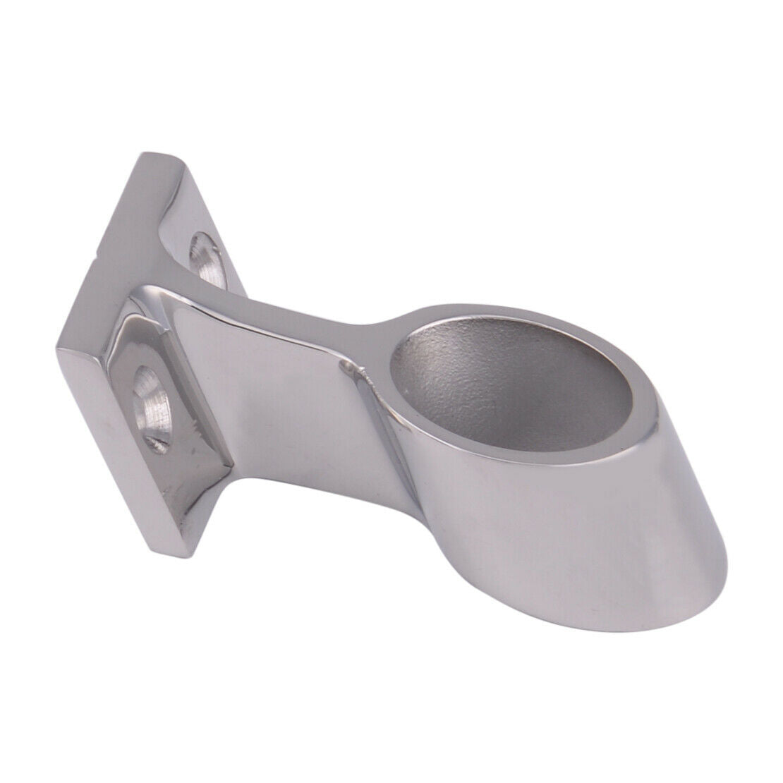 1pcs 316 Stainless 60 Deg 7/8" 22mm End Stanchion Hand Rail Fitting Marine Boat