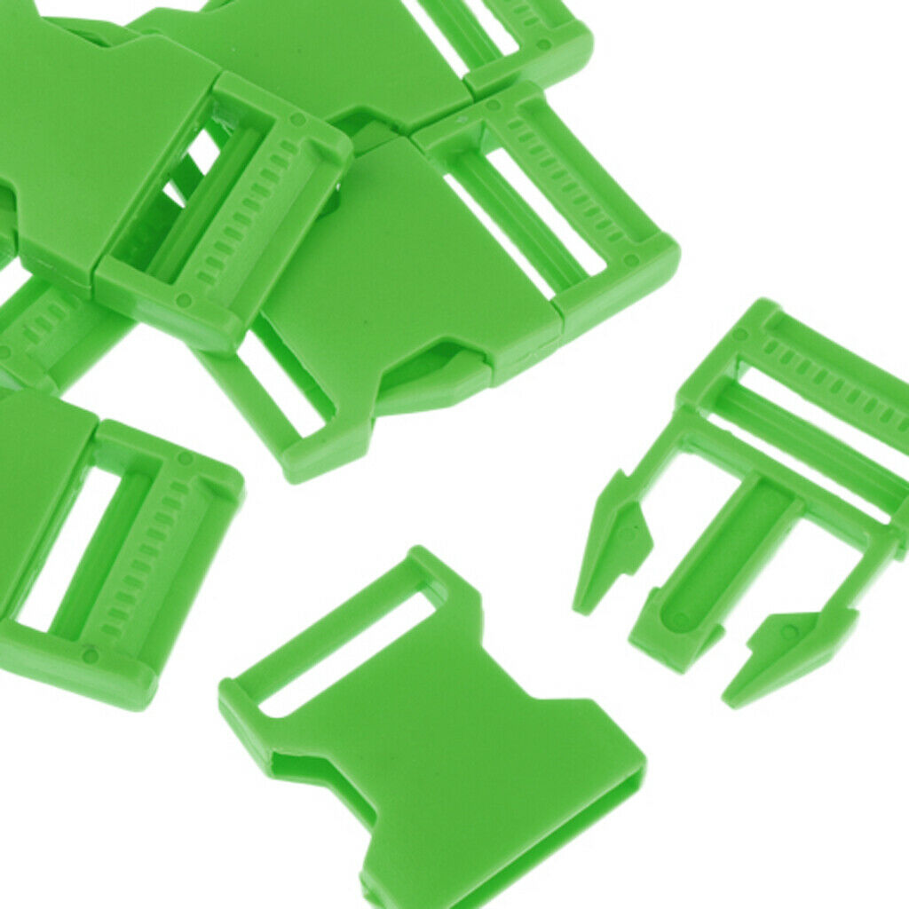 20x Quick Side Release Buckles Clips No Sewing 1" 25mm for Strap Backpack