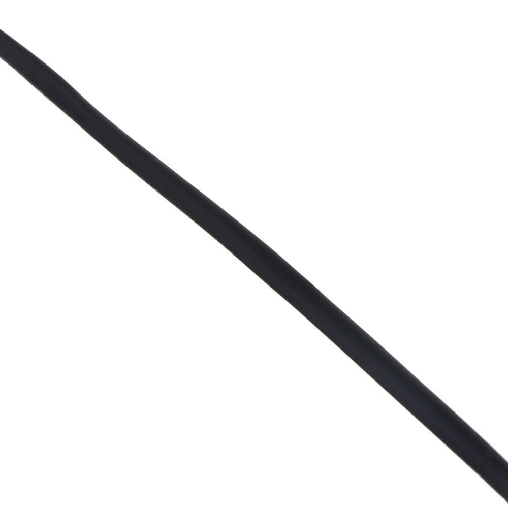 Black 2.5mm Dia. Heat Shrinkable Tube Shrink Tubing 5M