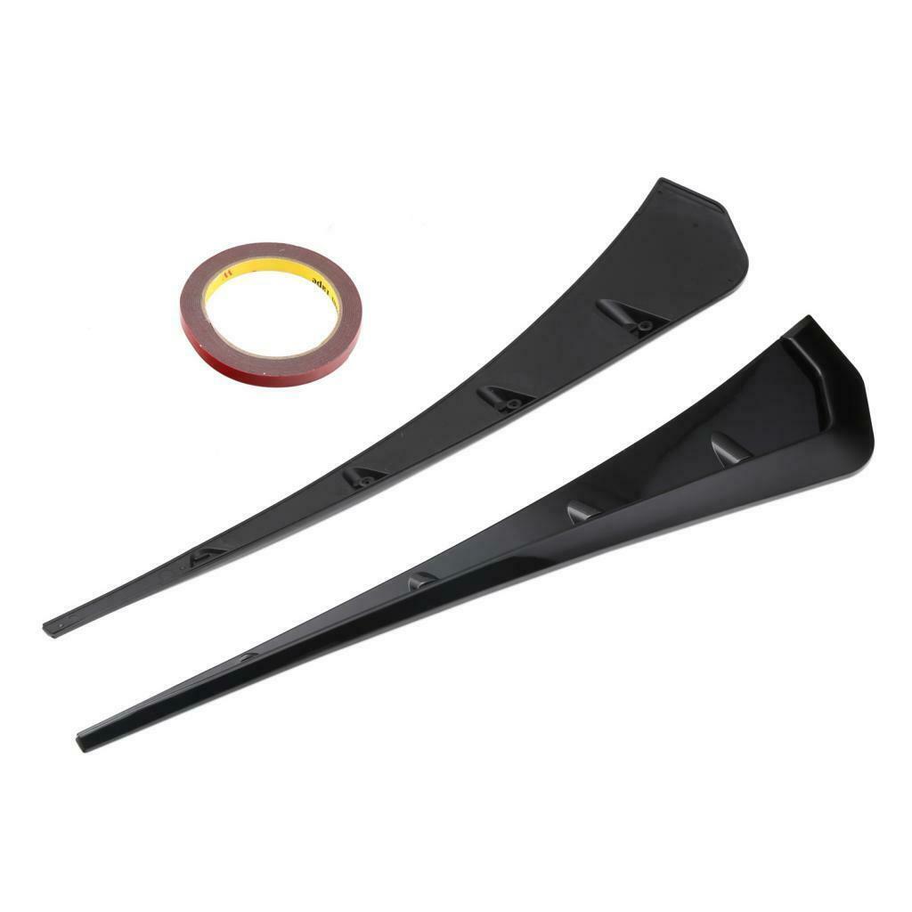 For 2016-20  Civic Glossy Black ABS Side  Vent Air Wing Cover Trim