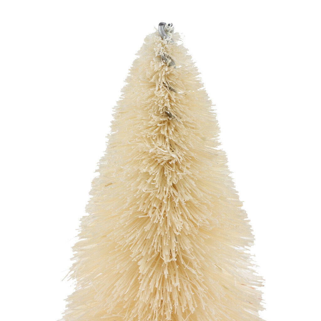 Small Tabletop Christmas Ornament Pine Tree Home Office Party Art Decor
