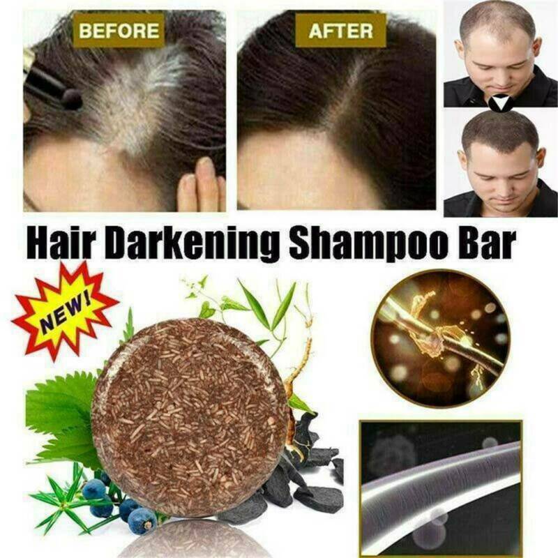 Hair Darkening Shampoo Bar -100% Natural Organic Conditioner and Repair Care Hot