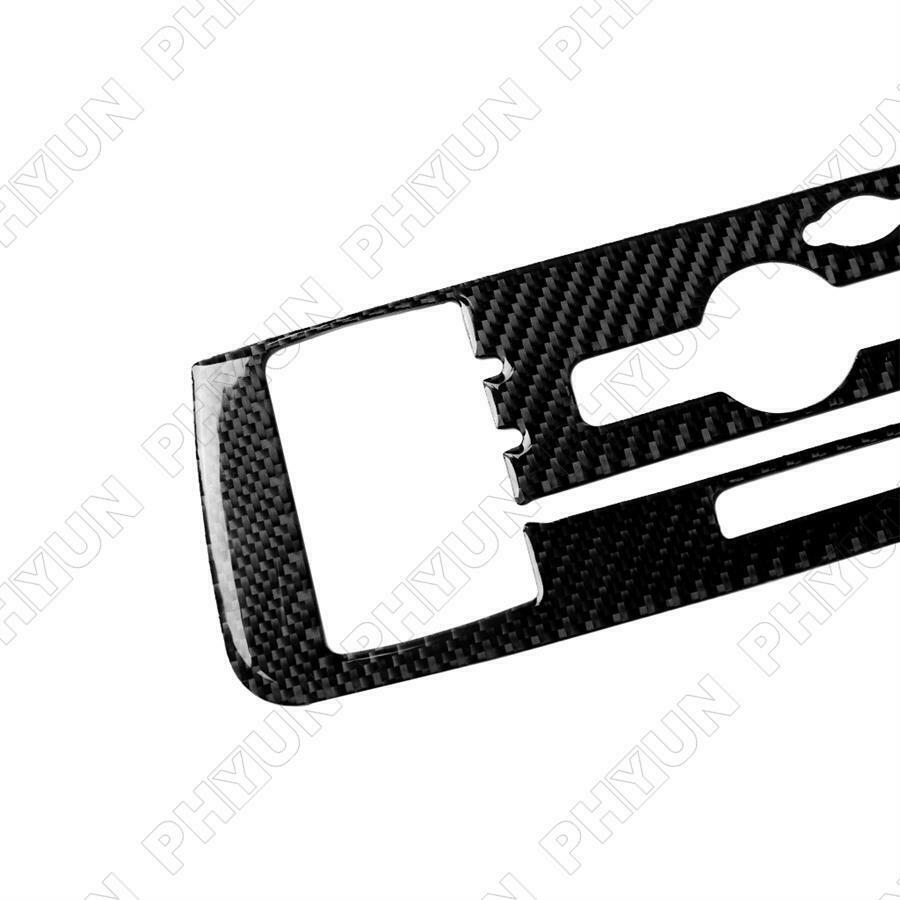For Mercedes Benz GLA CLA Center Control CD Panel Decor Cover Trim Carbon Fiber