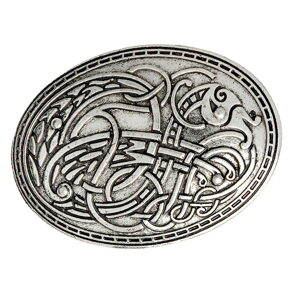 4Sets Viking Norse Brooch Sweden Badge Pagan Nordic Sweater Pins Corsage