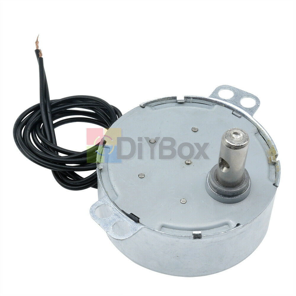 2PCS AC 220V-240V TYC-50 Synchronous Motor 5-6RPM CW/CCW 4W Torque 4KGF
