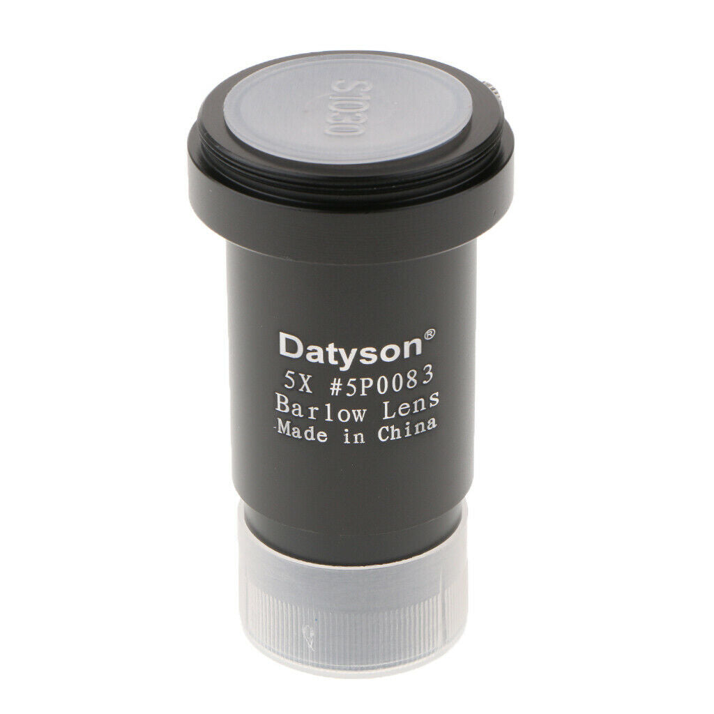 1.25'' 3X/5X Barlow Lens M42 Thread Multi-Coated for Astronomy Telescope
