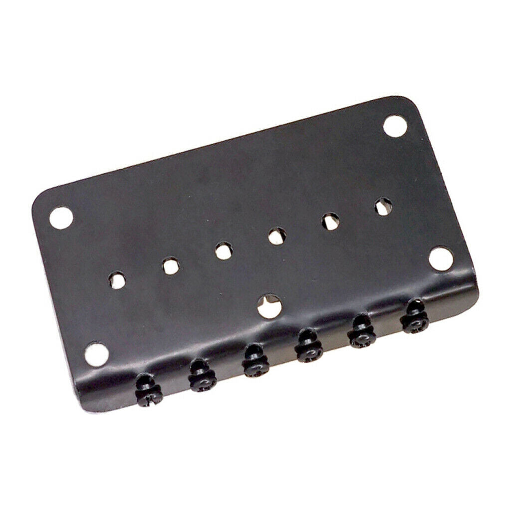 6-String Guitar Bridge Roll Saddle W/ Wrench Screw for Electric Guitar 2Sets