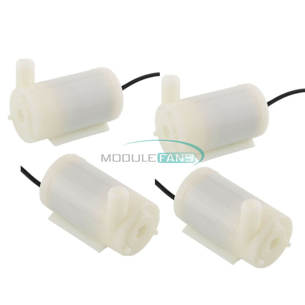 10PCS Ultra-quiet Mini 120L/H Brushless Motor Submersible Water Pump DC 3-6V