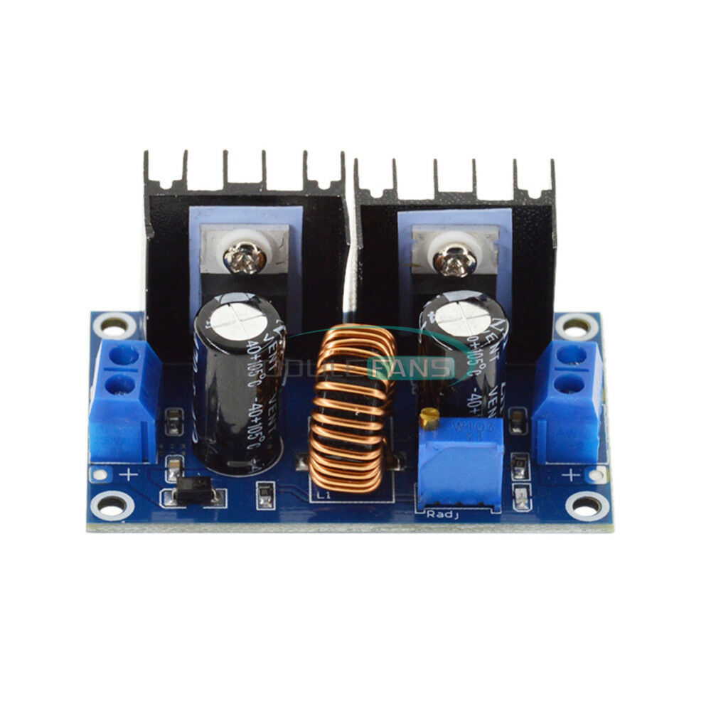 4-38V To 1.25-36V XL4016 PWM Adjustable Step-Down Module 8A 250W DC-DC Converter