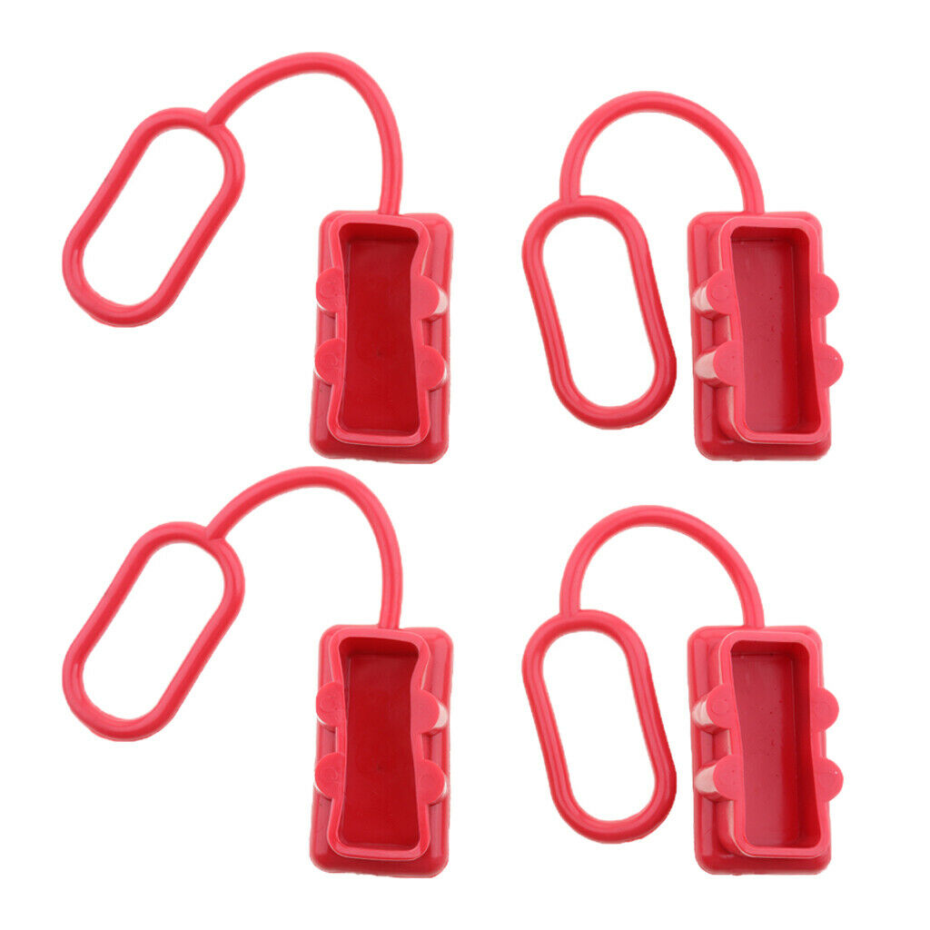 4 Pcs Protective Dustproof Dust Cover End Cap Set for Anderson 175 AMP Plug