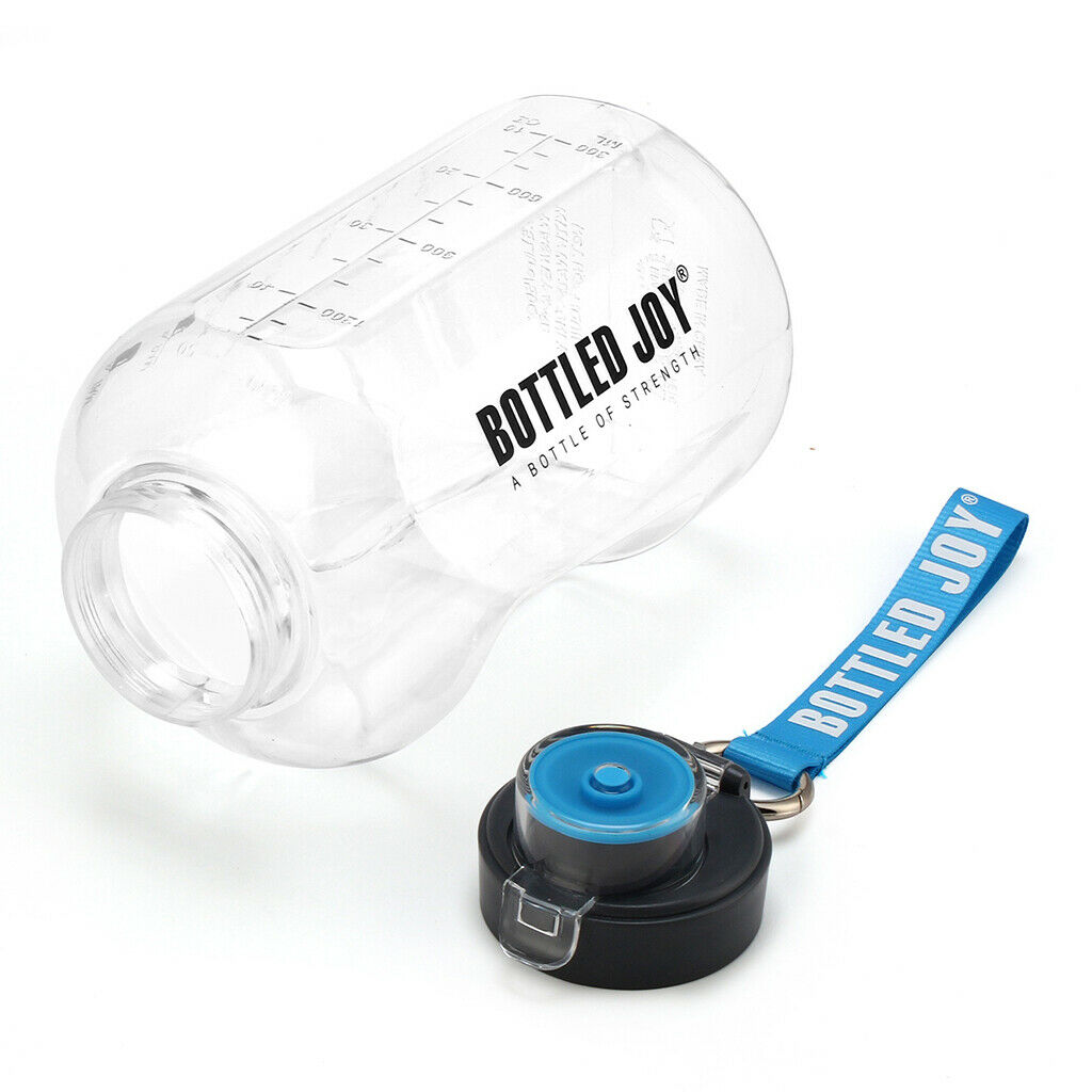 Pack of 2 Water Bottle with Motivational Leak-Proof Big Jug for Gym Camp