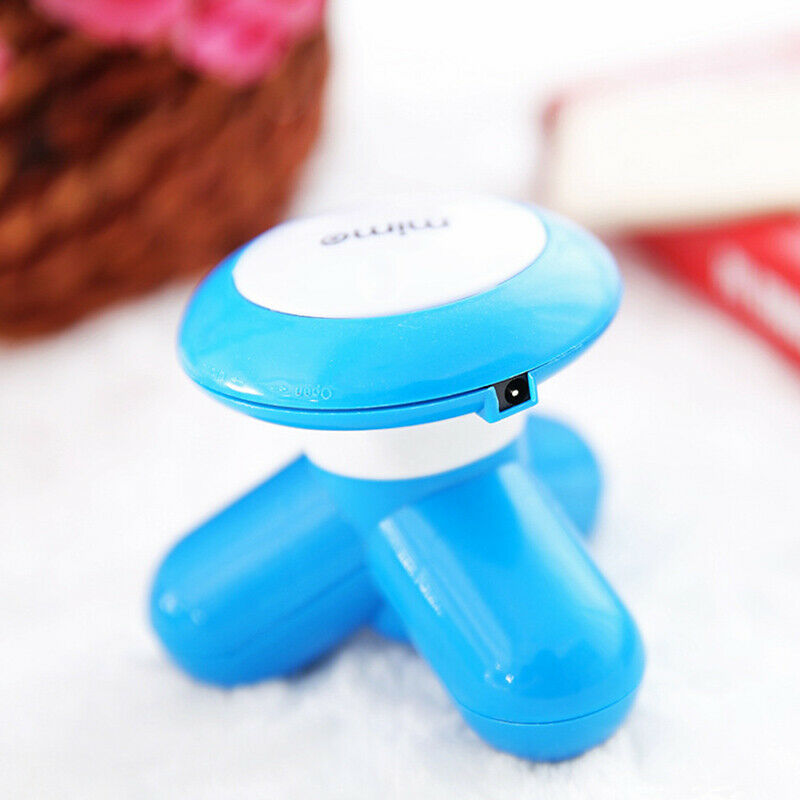1PCs Mini Electric Handled Wave Vibrating Massager USB Battery Full Body .l8