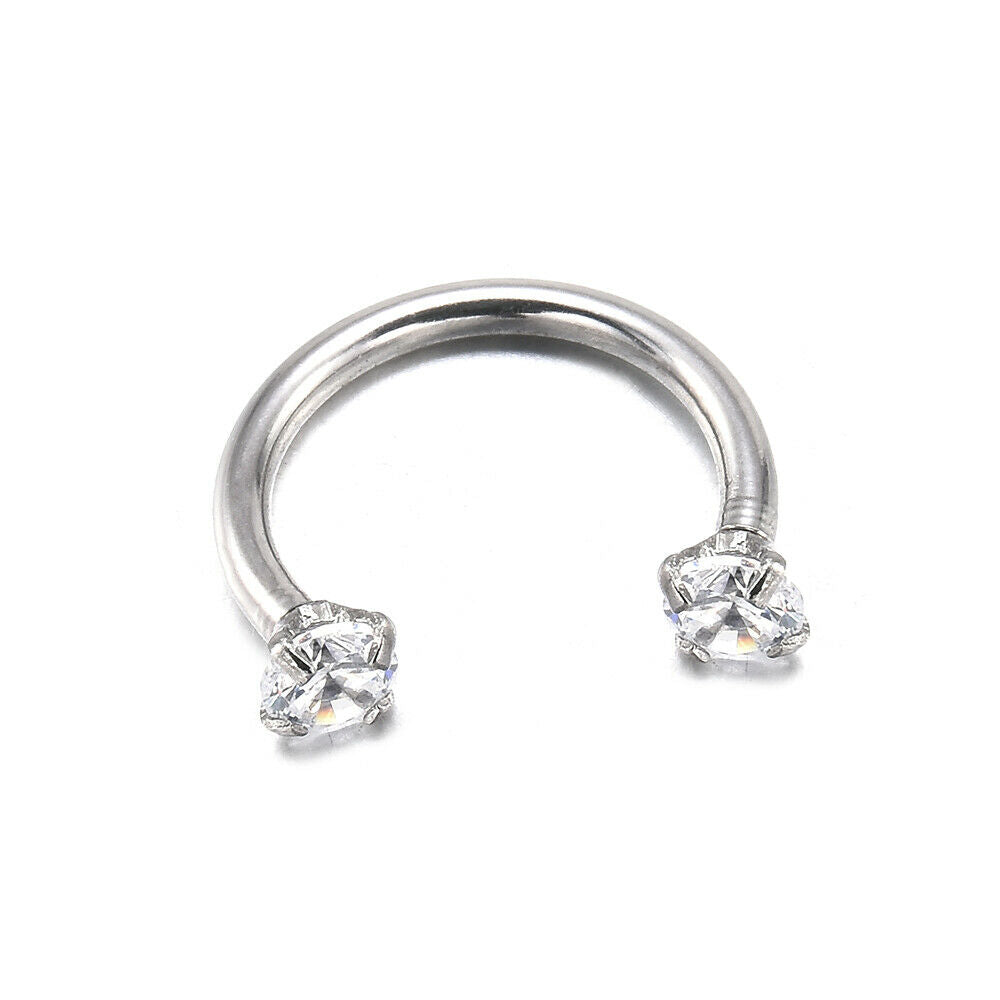 1Pc Piercing Septo Nose Lip Ear Septum Cartilage Captive Hoop Ring Jewelry Hot
