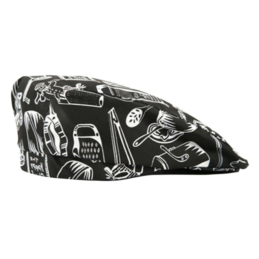 Chef's Hat Caterer Baker Cook Duckbill Beret