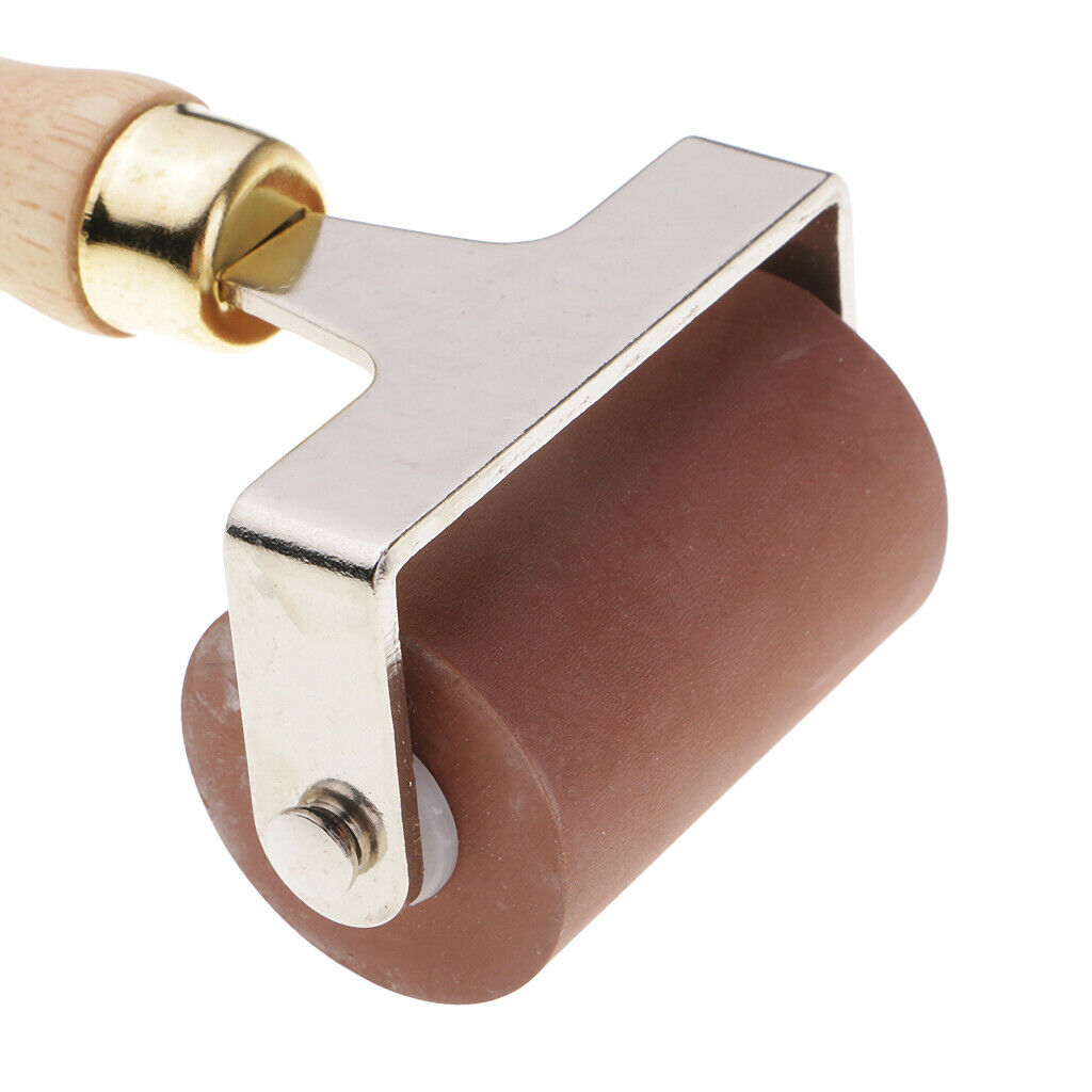 Durable Professional Black Practical Rubber Roller Brayer Painting