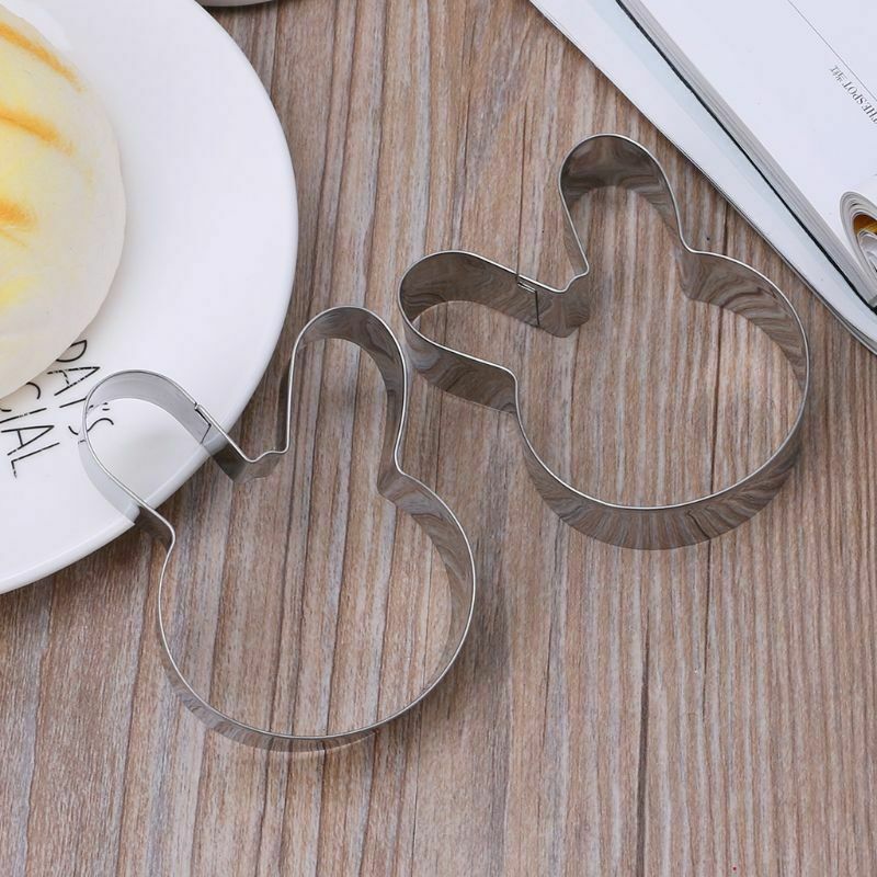 Easter Rabbit Bunny Head Stainless Steel Cookie Cutter Cake Chocolate Mold