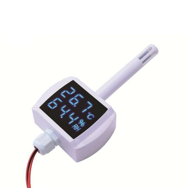 4X(Wall-Mounted Temperature and Humidity Transmitter Duct Sensor A8D9)