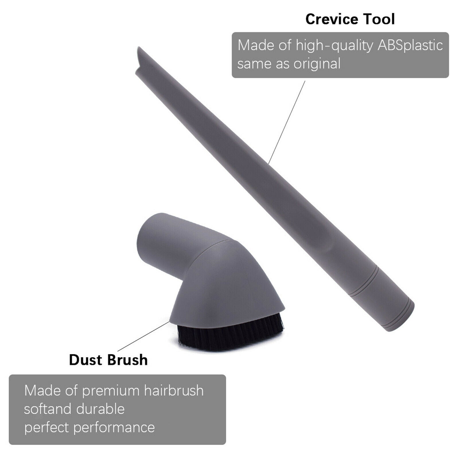 Pet Hair Brush Crevice Nozzle Dust Brush for Shark Navigator NV350 NV352