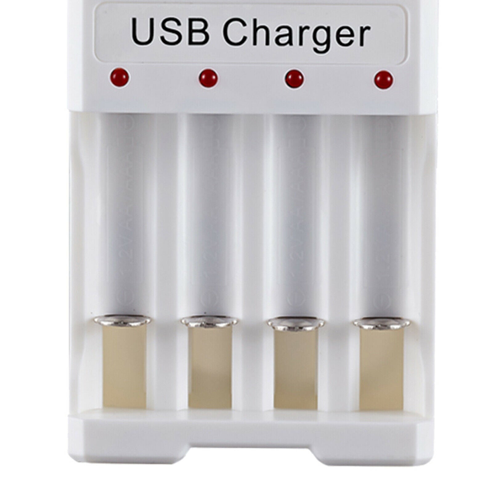 2x Protable 4 Slots Battery Charger for Li-ion 26650 18650
