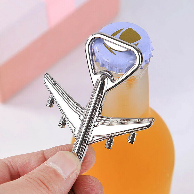 Aircraft Keychain Beer Opener Retro Keychain Tools Keychain Bottle Open.l8