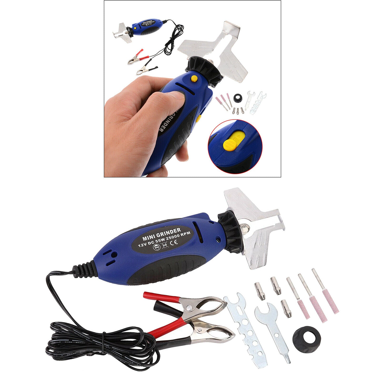 Chainsaw Sharpener Kit Chain Saw Sharpen Tool Set, Electric Blade Sharpening