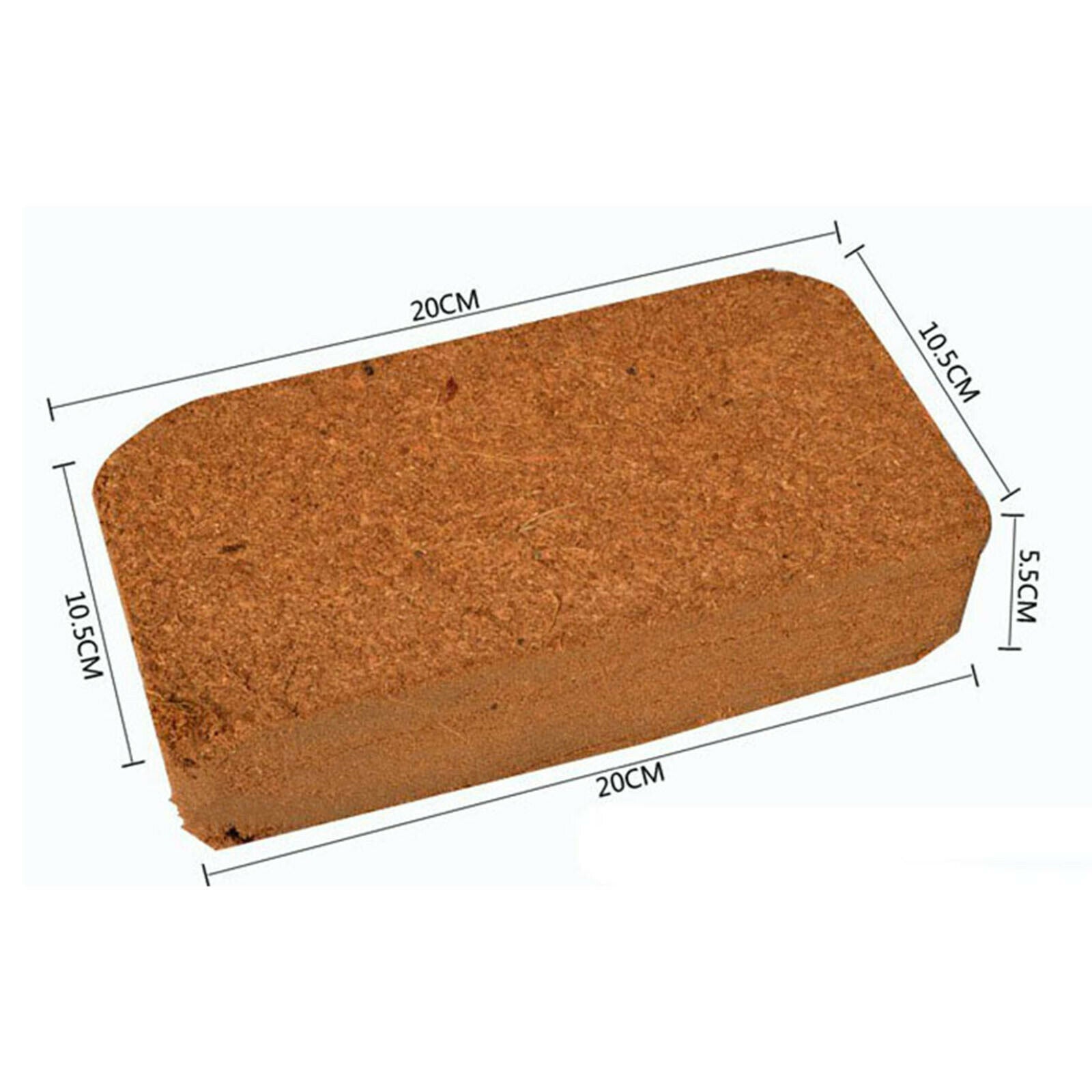 Organic 650g 9L Planting Coco Nutrient Soil Blocks Coconut Coir Bricks