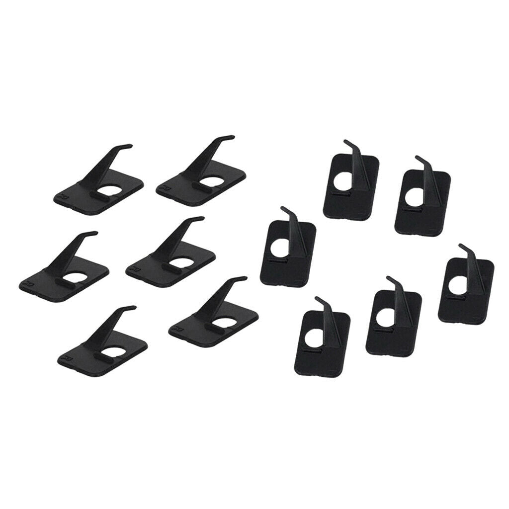 3X Set of 6 Arrow Rest Archery Recurve Bow Targeting Accessory Right Hand