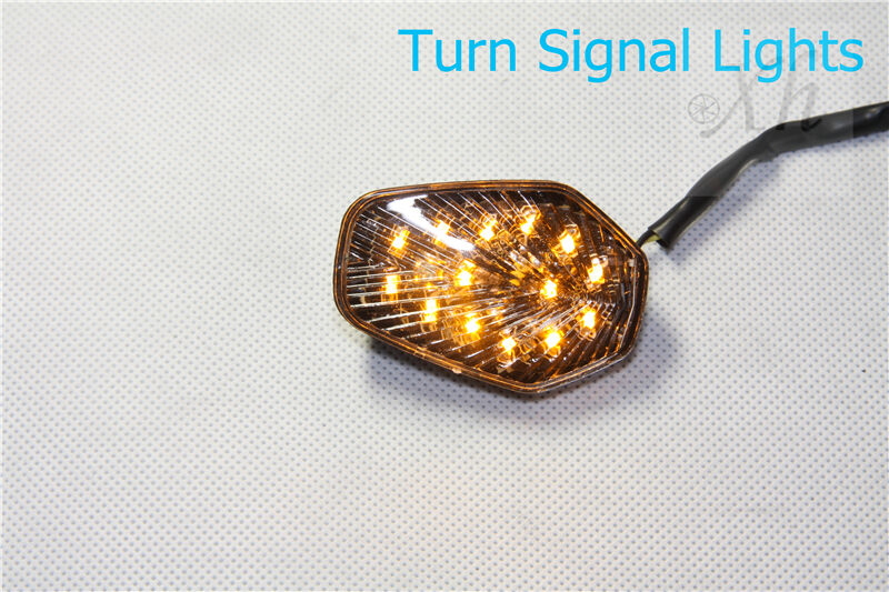 Clear LED Turn Signal lights for SUZUKI GSXR 600 750 1000 2001 2002 2003 2004