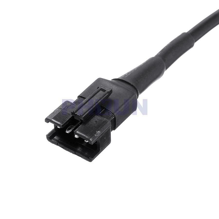 8 Pcs 4pin Male Plug Car Extension Cable for RGB LED Strips Pure Copper Wires