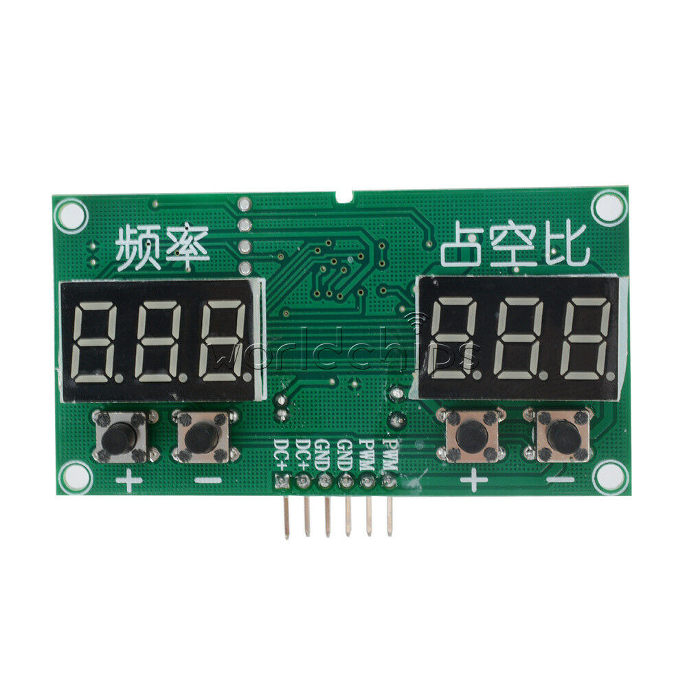 TM1637 PWM Pulse Frequency 6Hz-100KHz Square Wave Signal Generator Duty Cycle