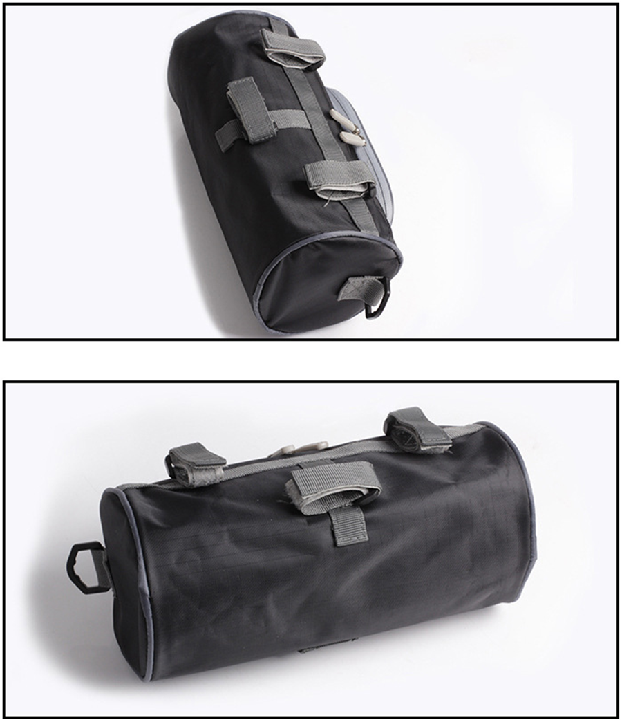 Motorcycle Ultra-large Capacity Handlebar Storage Bag Touch Screen Viewing
